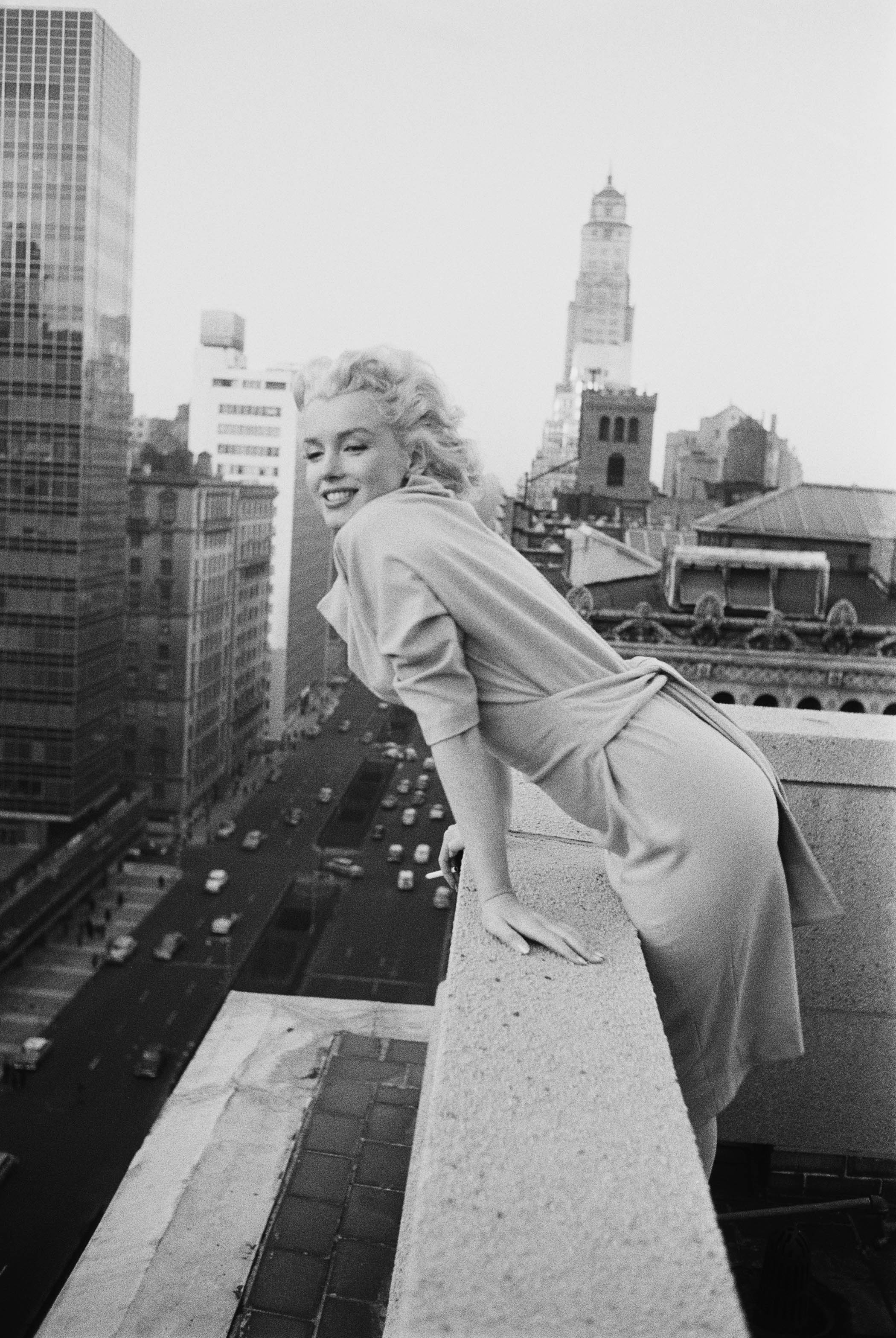 Monroe in New York in 1955