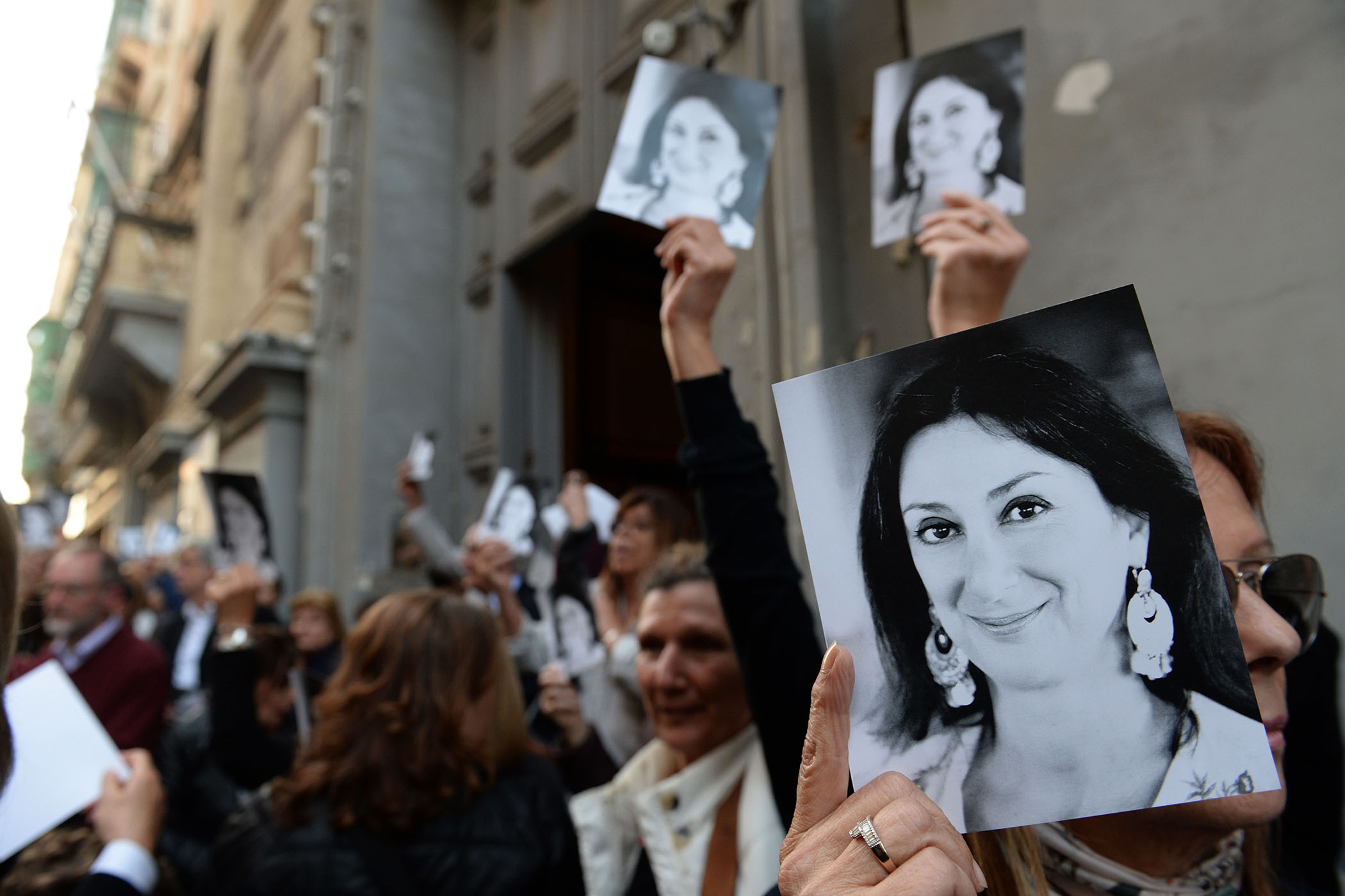 Arrests of Daphne Caruana Galizia jurors in Malta renews hopes for retrial