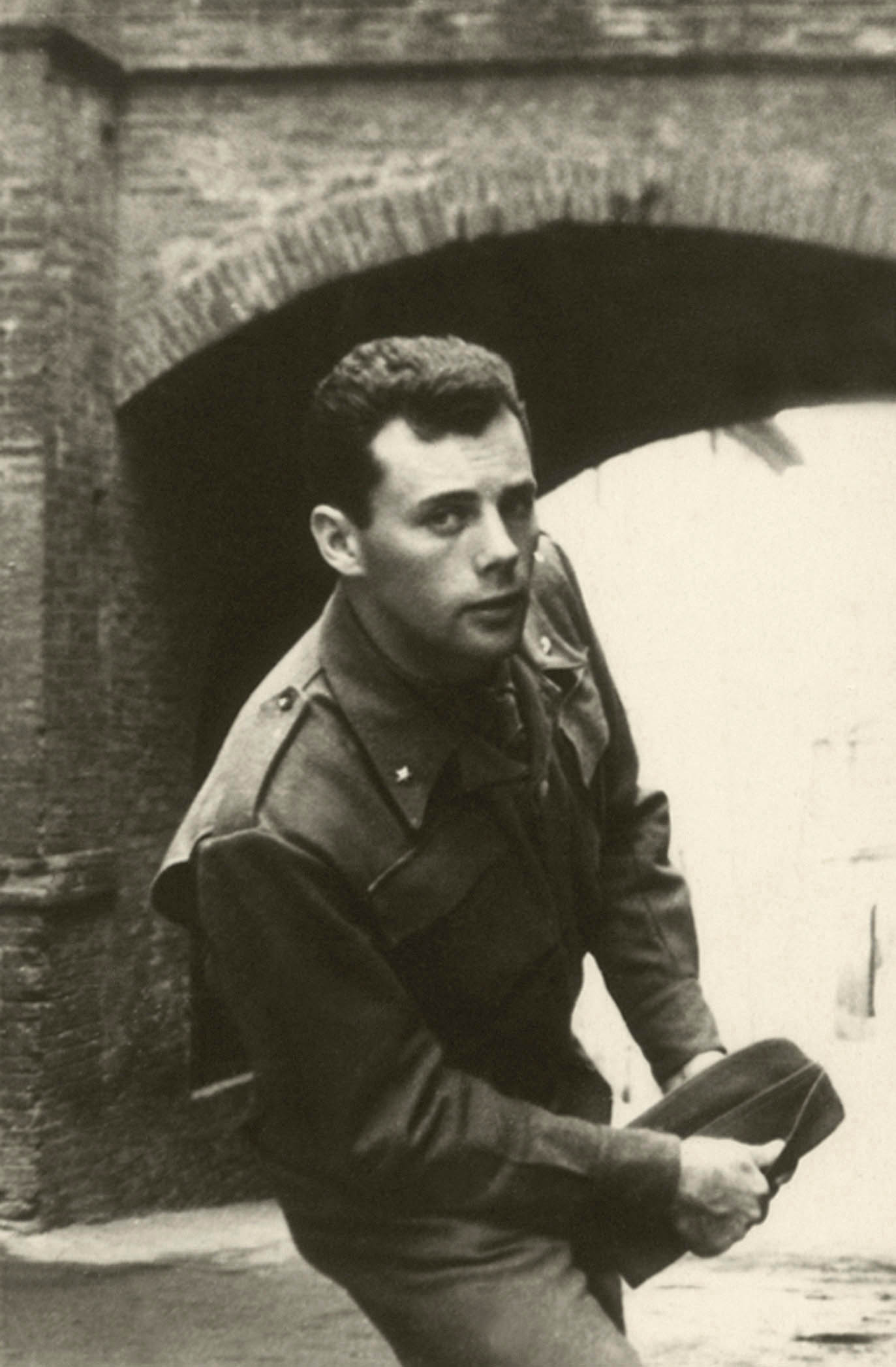 Soldier days: Armani spent three years in the department of medicine at the University of Milan and then suspended his studies and registered for the military, working as a medical support officer at a hospital in Verona