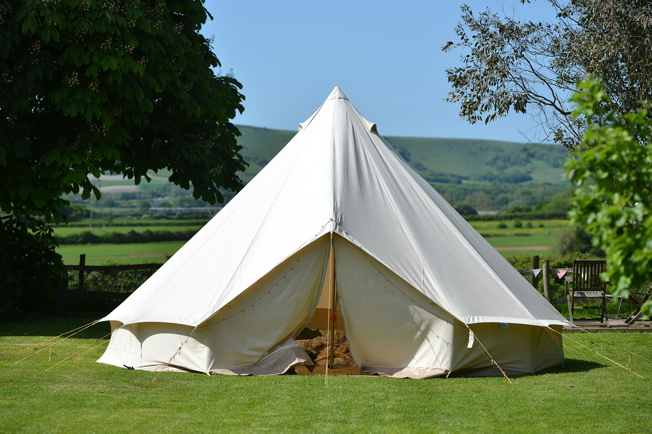 ‘Glamping is a weird compromise between nature and stayin...