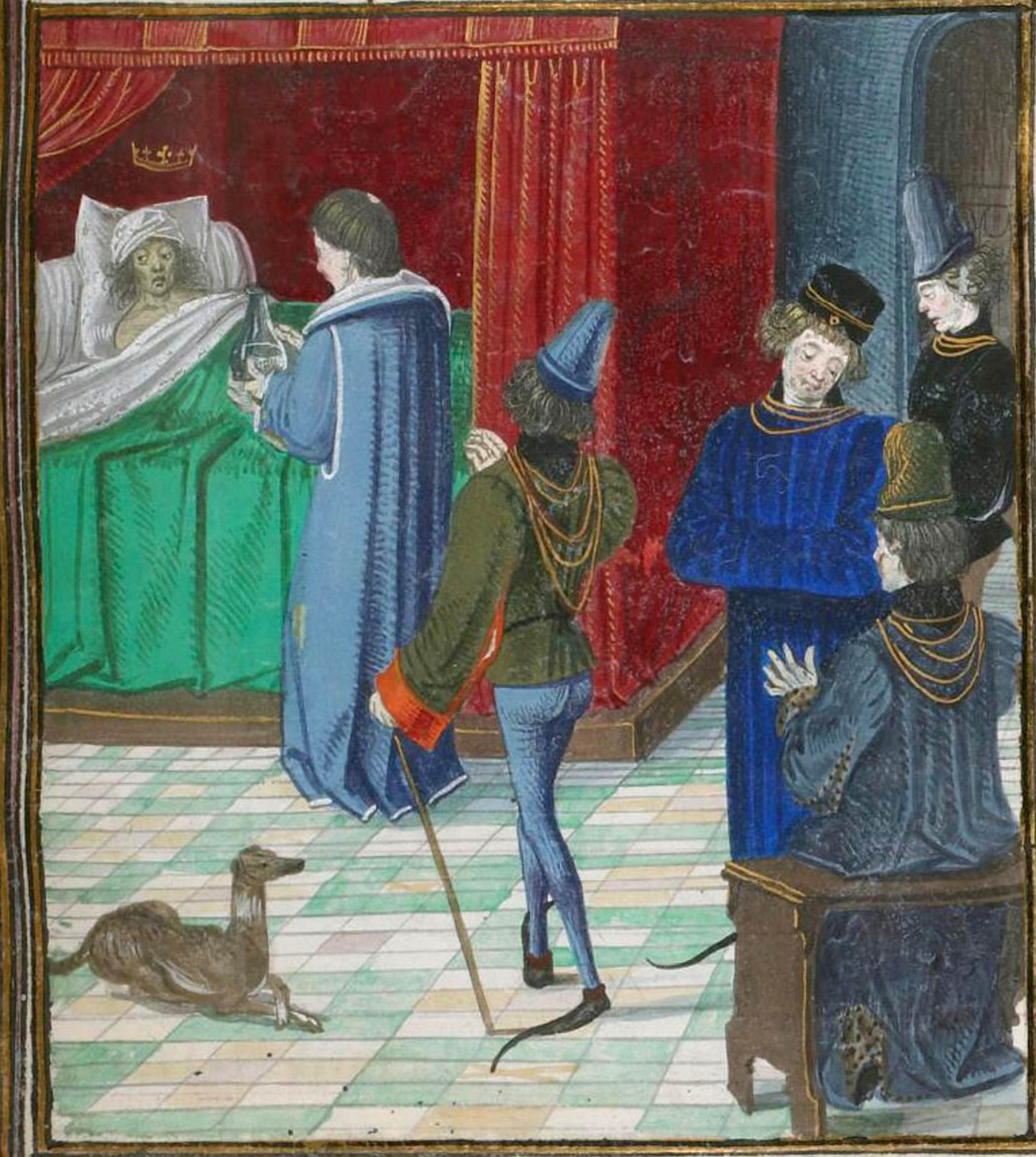 Charles VI of France became bedridden over a delusion he was made of glass