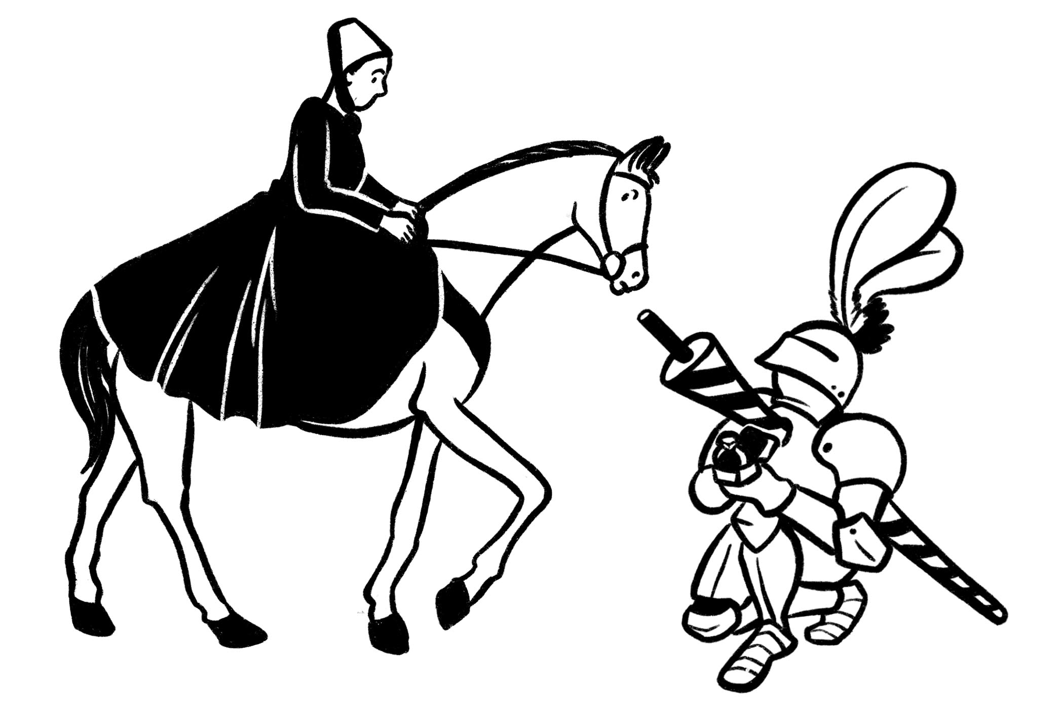 These bikes are made for jousting