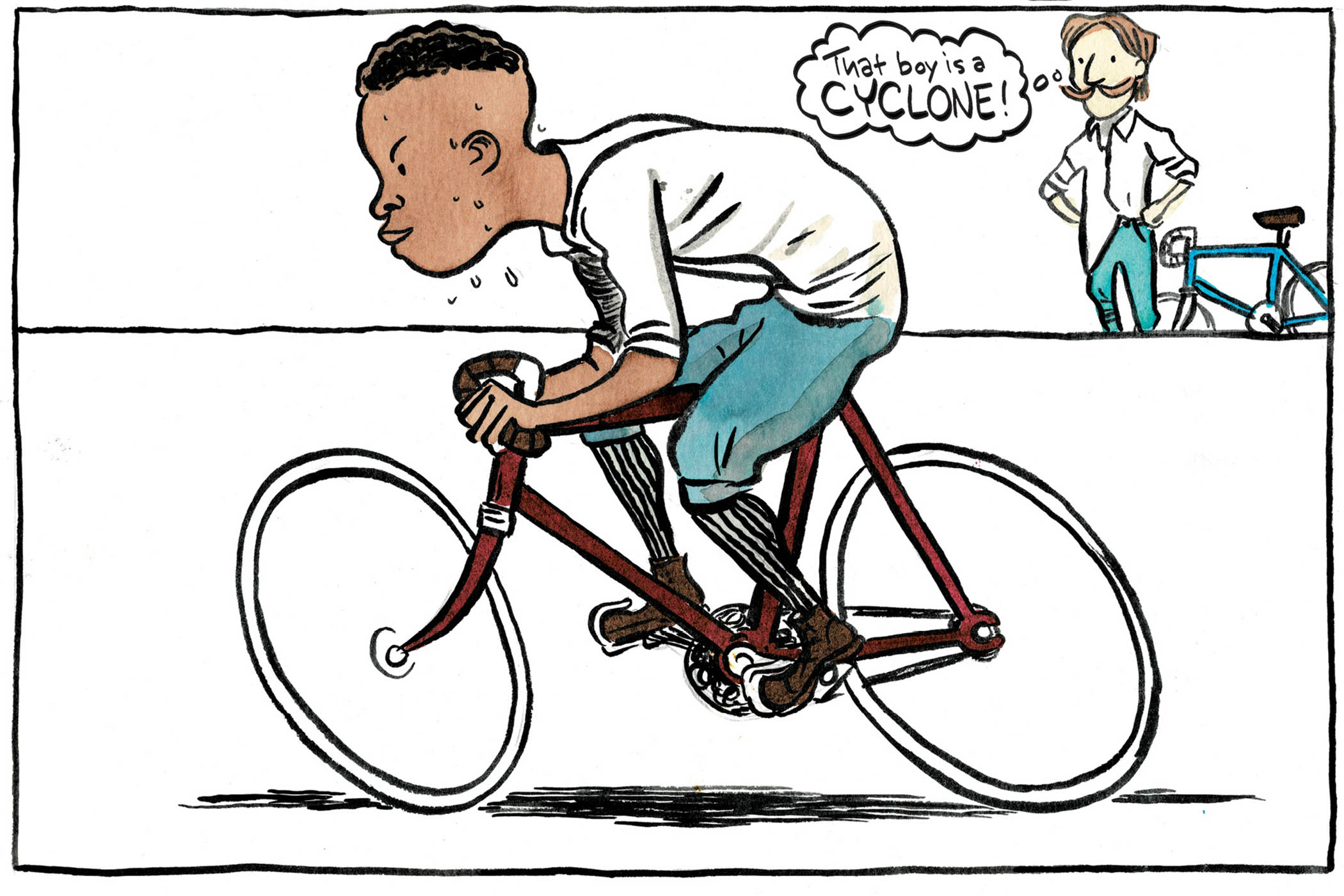 Graphic novel of the month: Major Taylor, the World’s Fastest Man by Frederick Noland