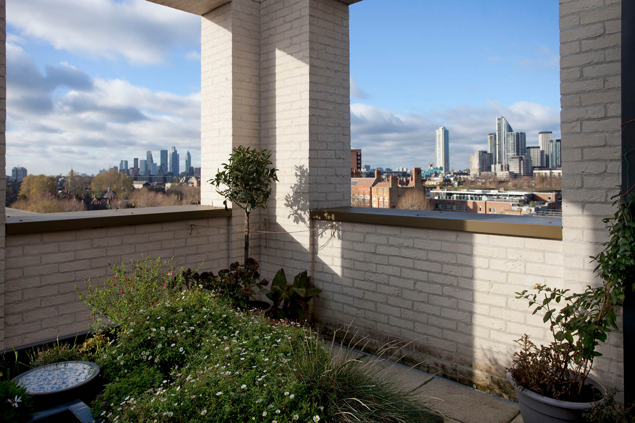 Peaceful pockets of green bely the estate’s image as a concrete jungle