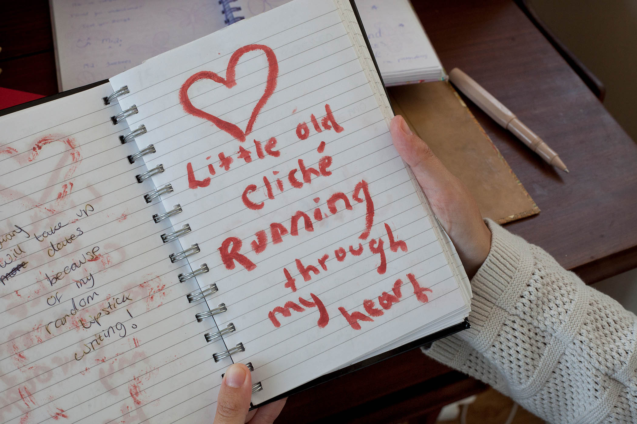 An entry in Amelia Tait’s teenage diary