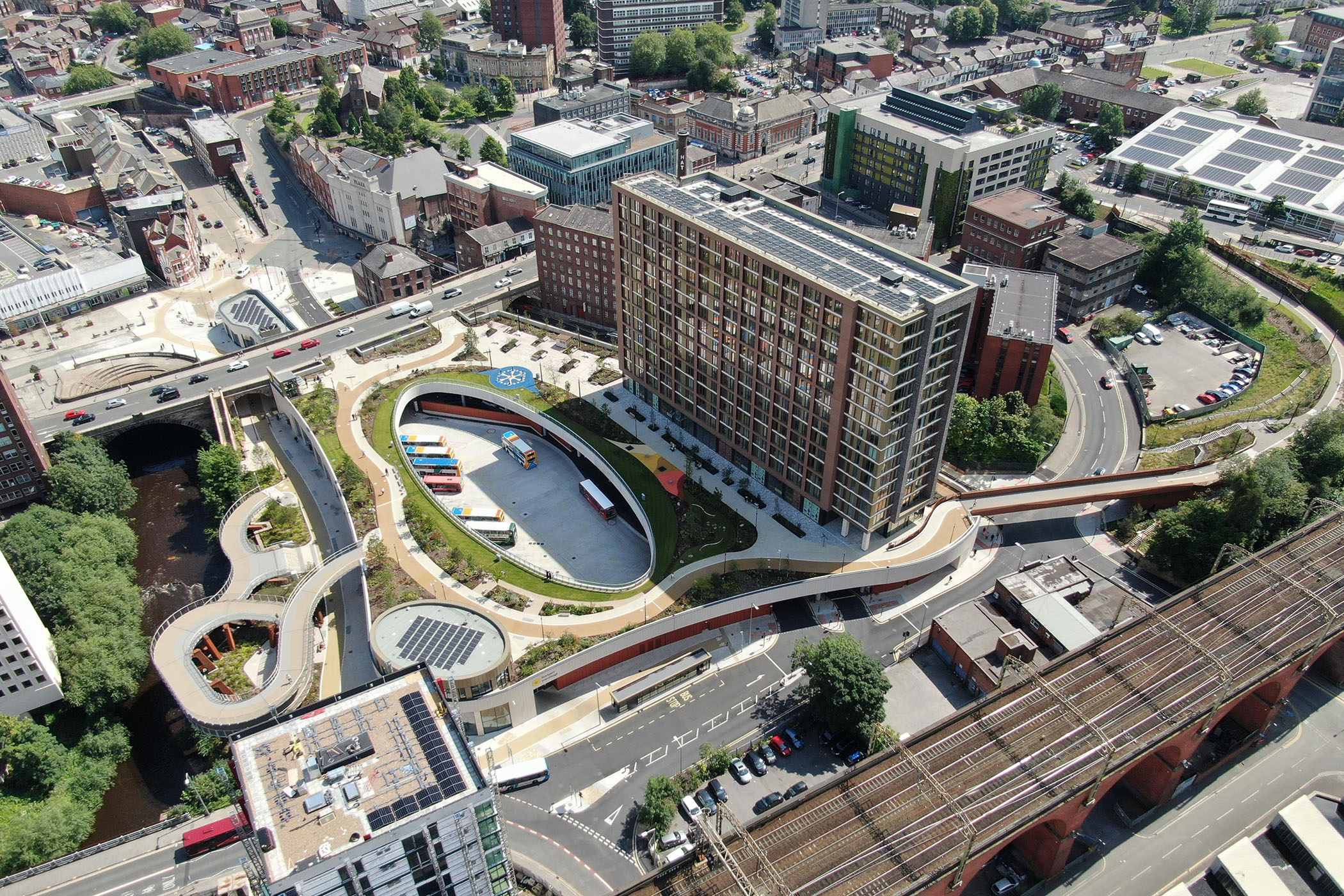 The Stockport interchange
