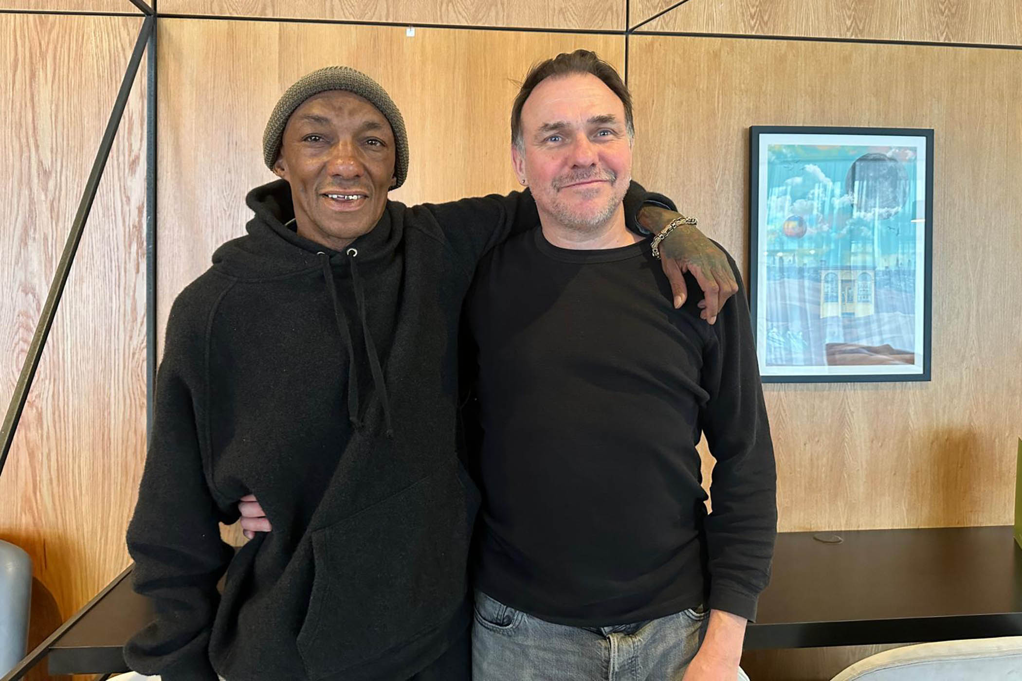 Tricky with Craig McLean last month