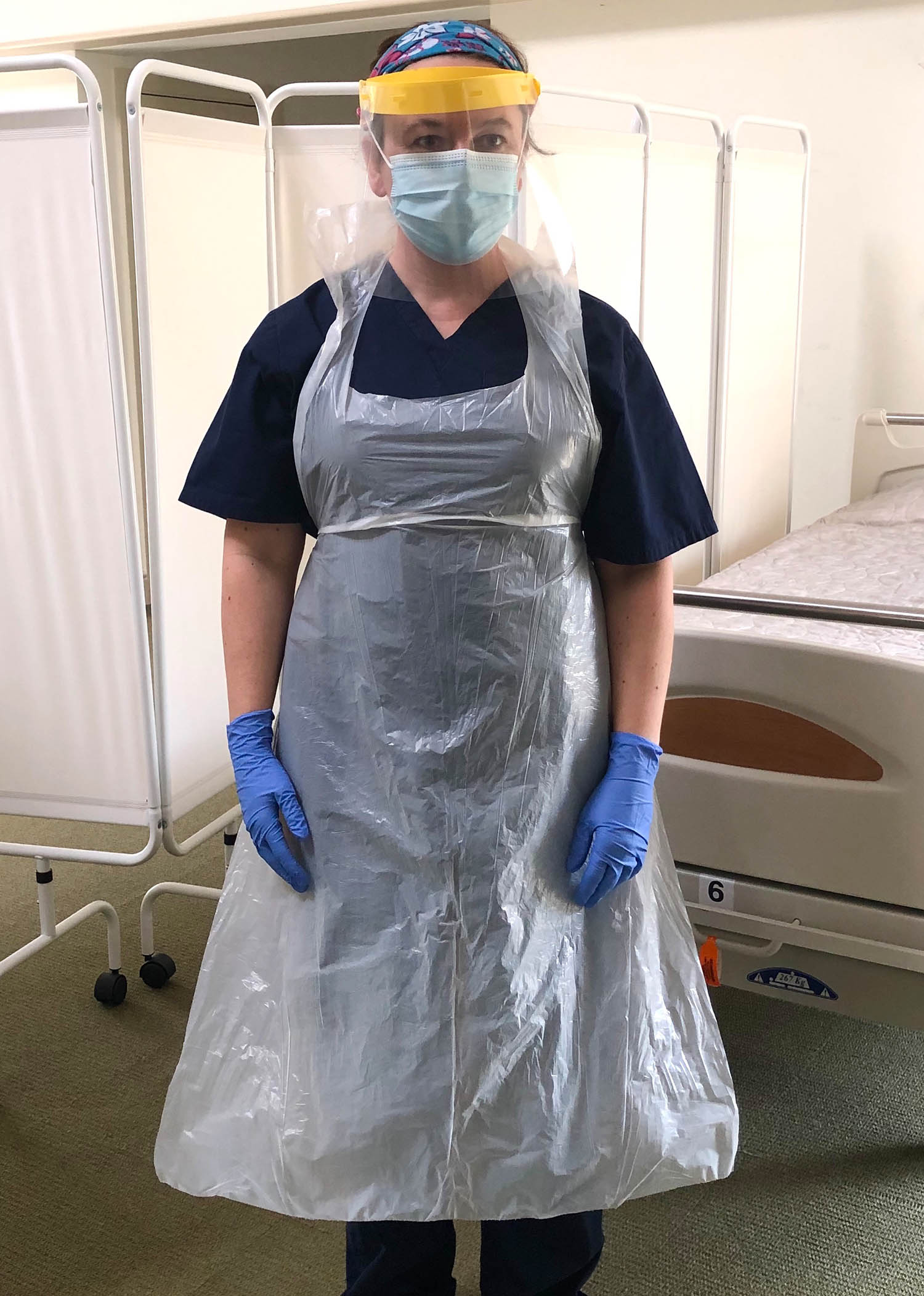 Dr Rachel Clarke at work during the Covid pandemic