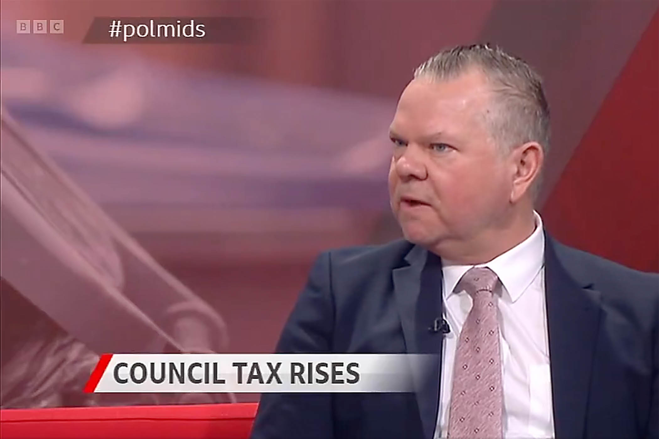 Reform councillor David Taylor, Redditch East, quits Reform live on BBC Politics Midlands
