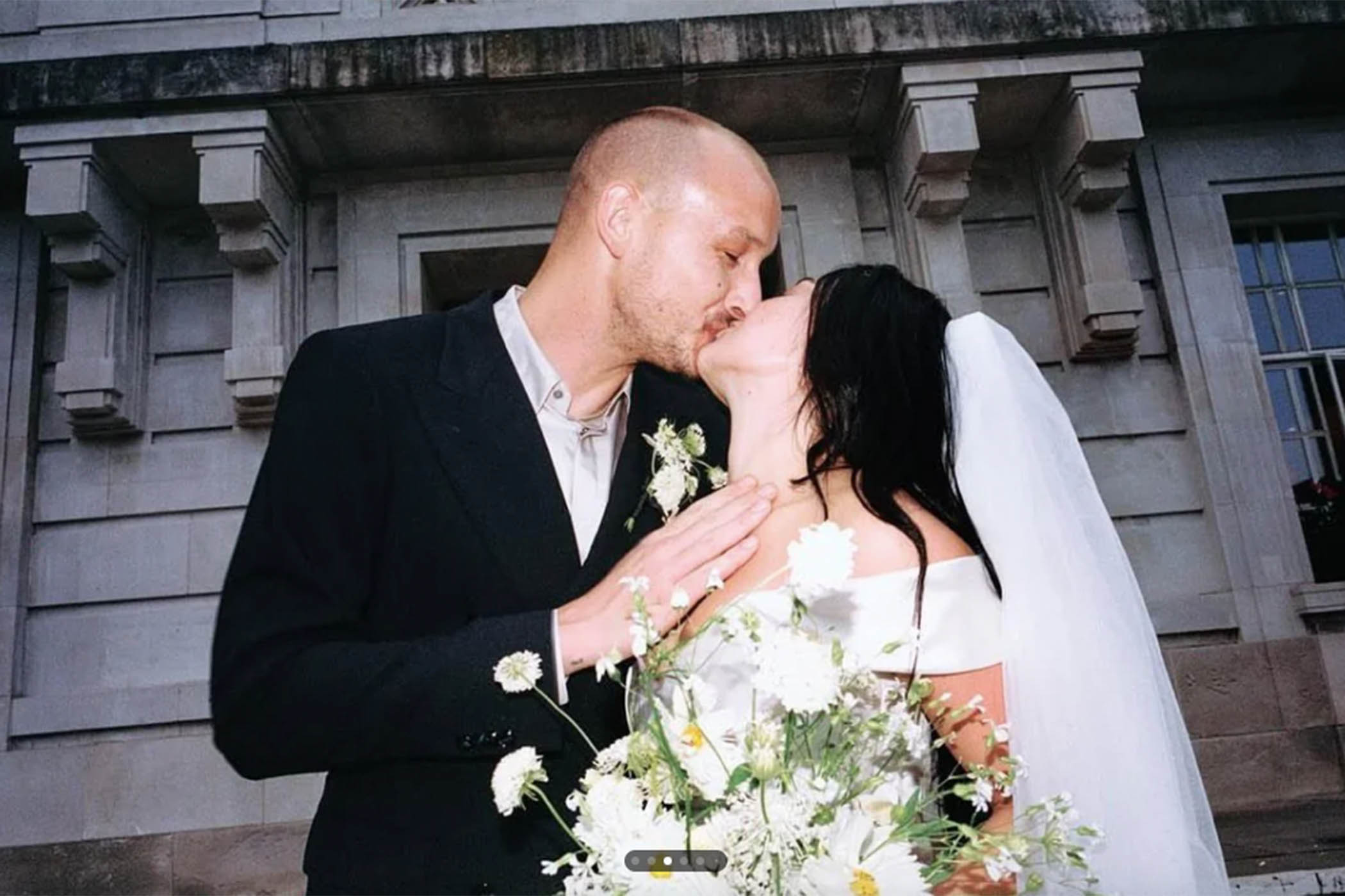 Charli XCX and George Daniel’s wedding at Hackney Town Hall
