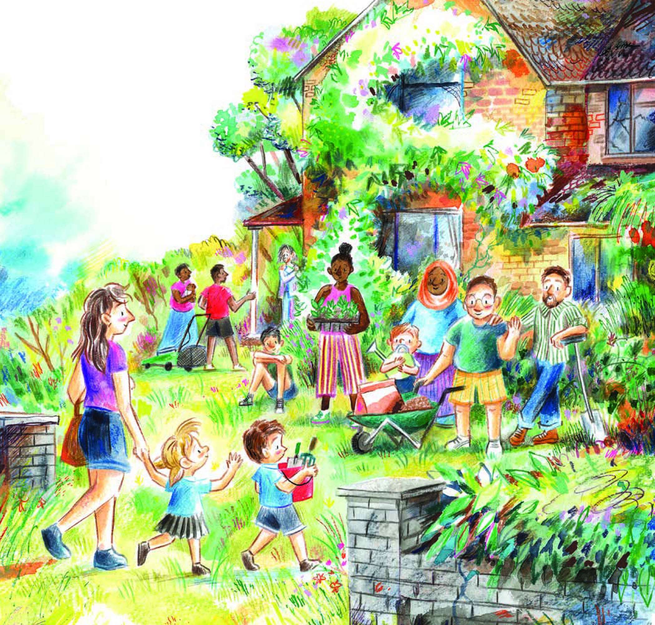 ‘A riot of colour’: The Butterfly House.