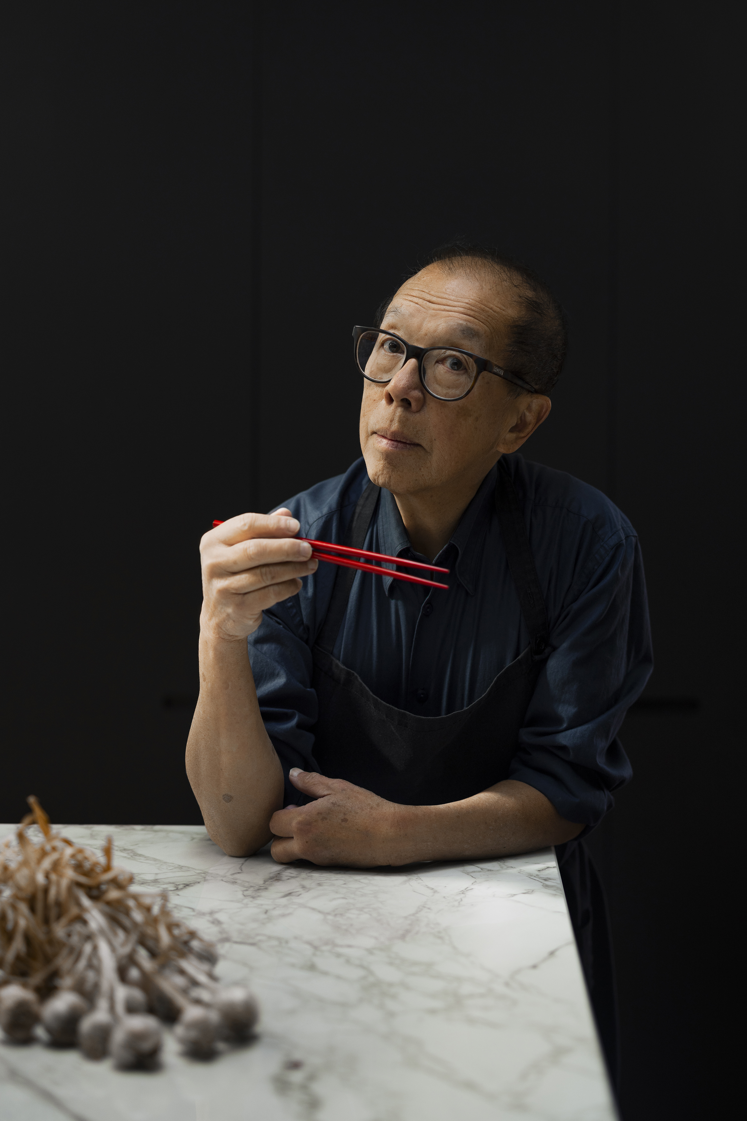 Tony Tan photographed at his cookery school in Trentham, near Melbourne for OFM on 22 April 2025. Photograph by Charlie Kinross