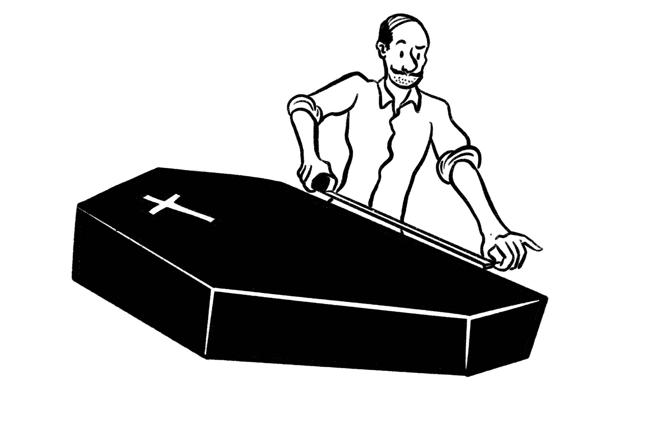 Death becomes the undertaker