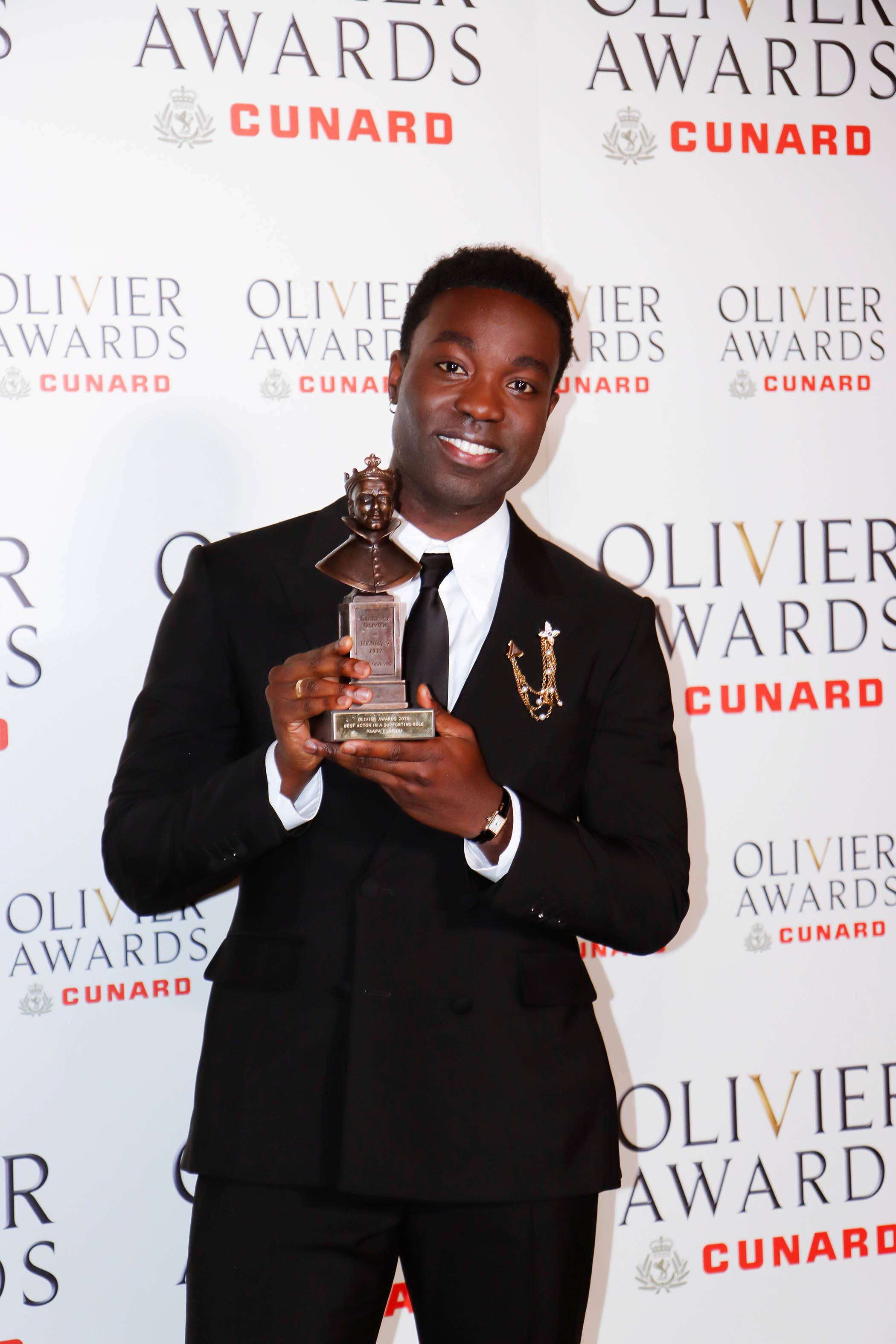 Paapa Essiedu won the best supporting actor award for his role in All My Sons.