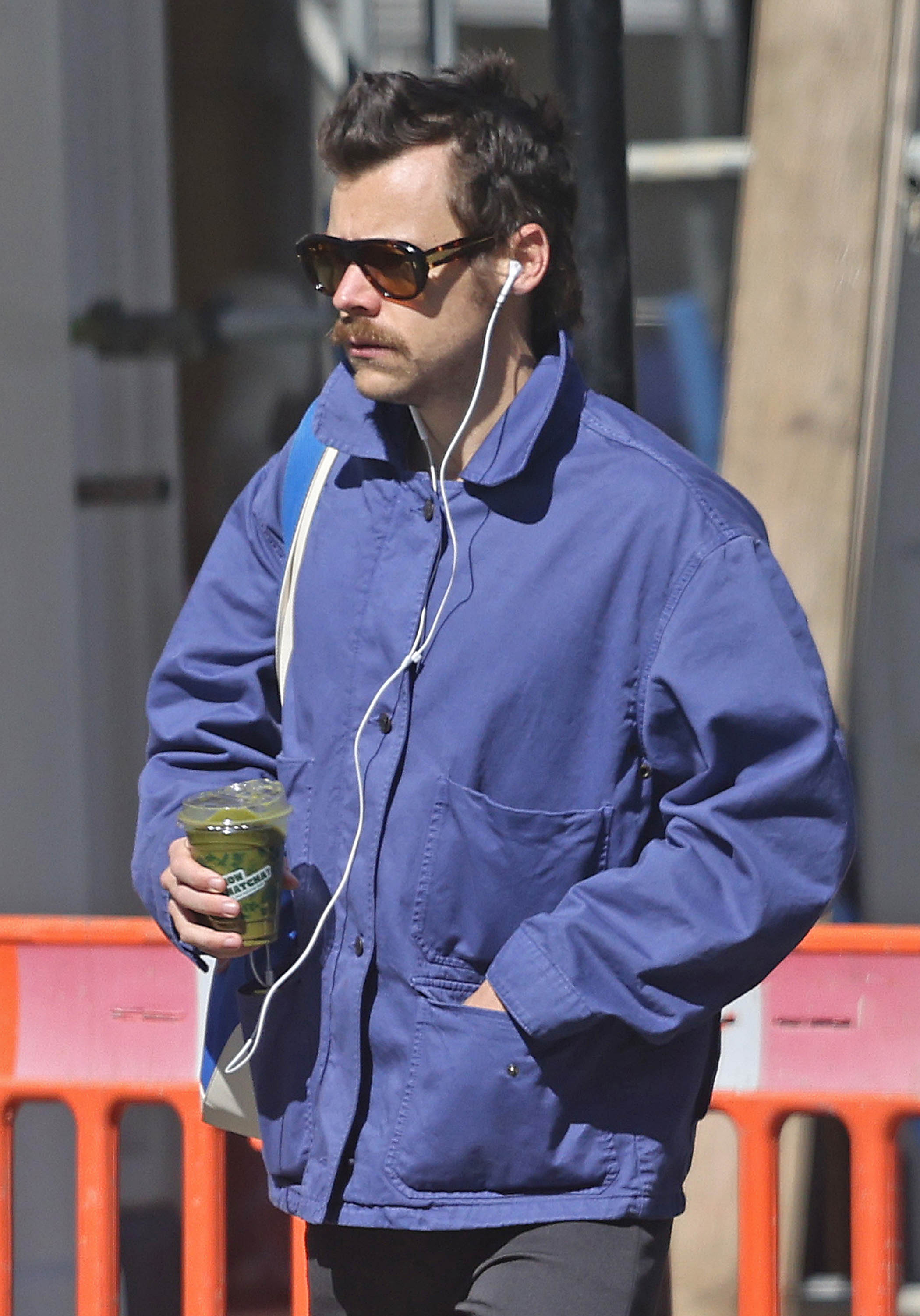 Harry Styles in Mayfair