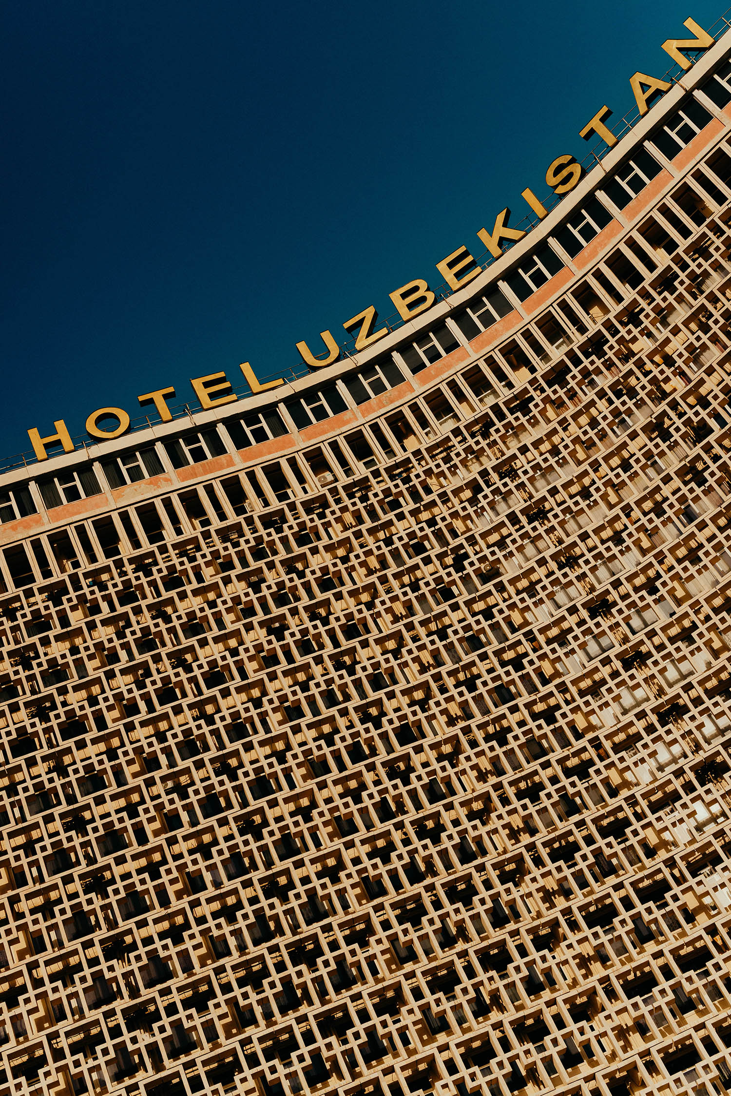 Winning patterns: the landmark Hotel Uzbekistan