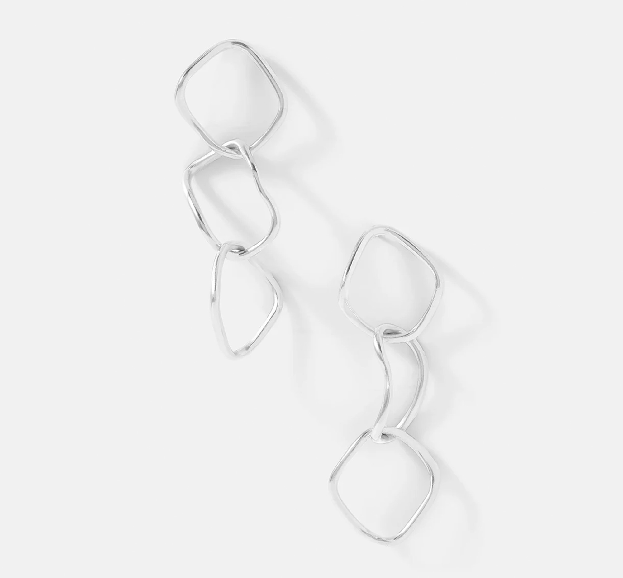 Chain earrings, £390, Ysso