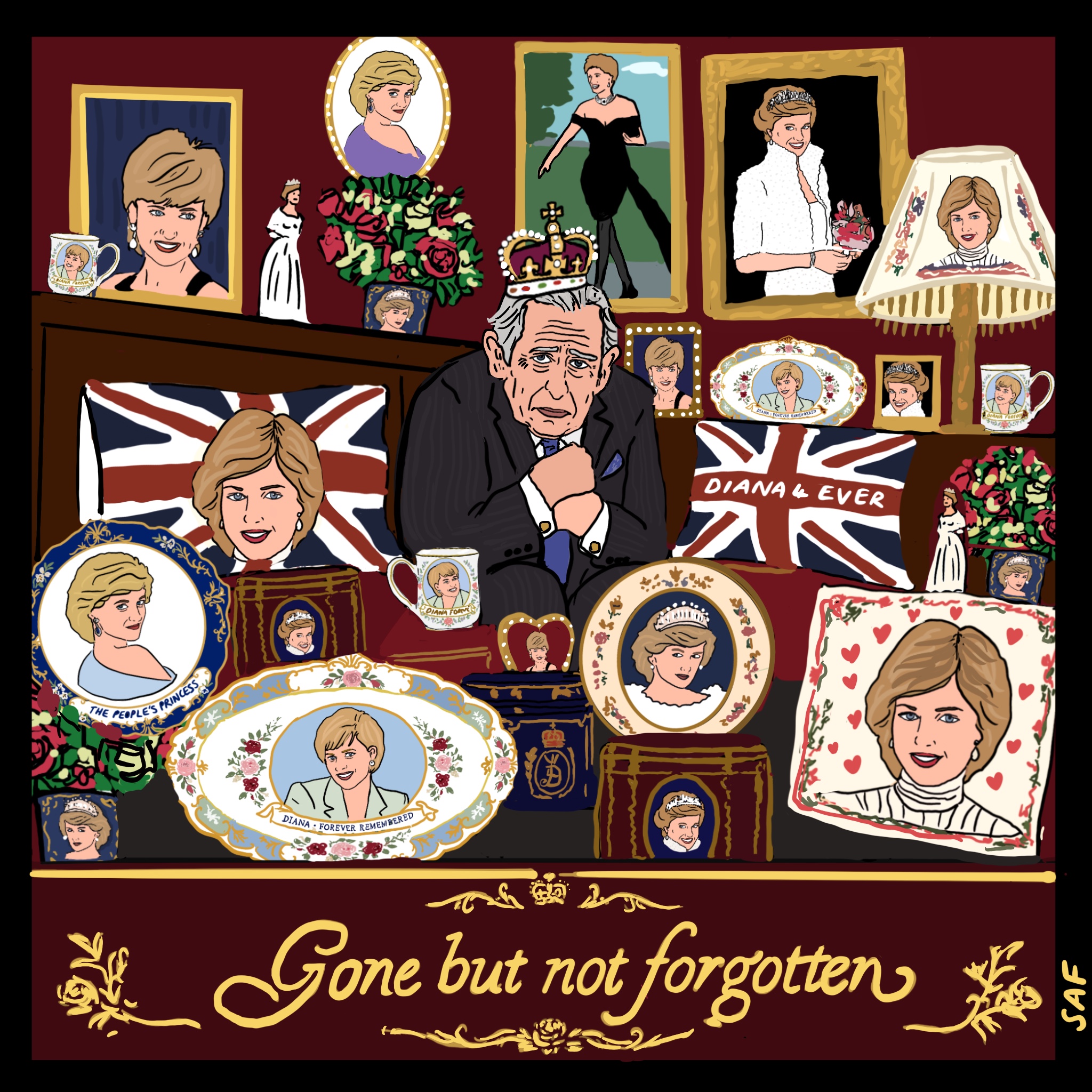 Saf’s cartoon: Gone but not forgotten
