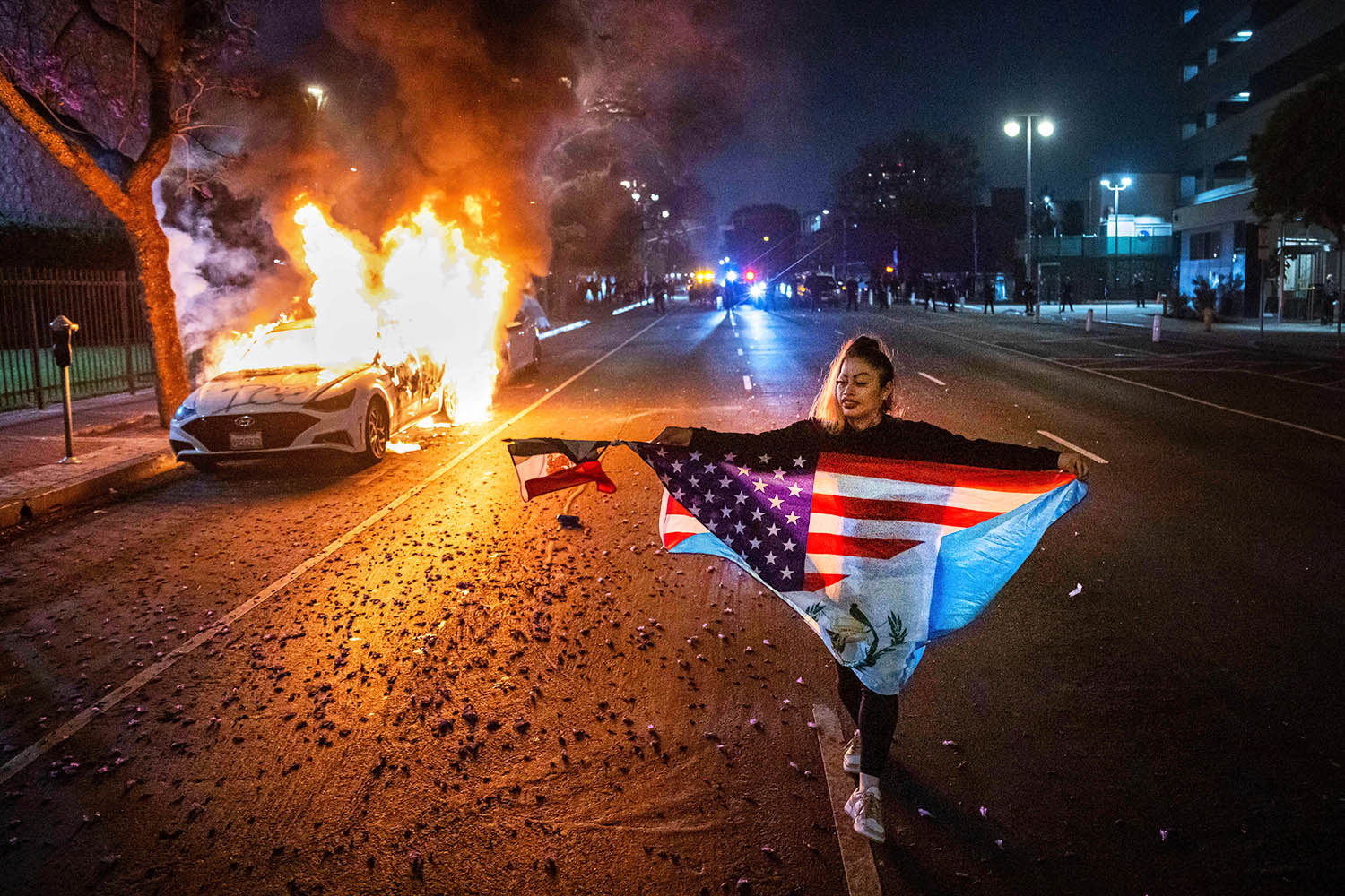 The Los Angeles protests are catnip for Trump